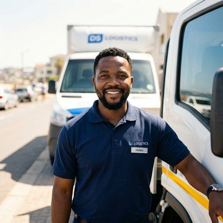 A South African delivery driver assisted by CleanCredit with his credit record